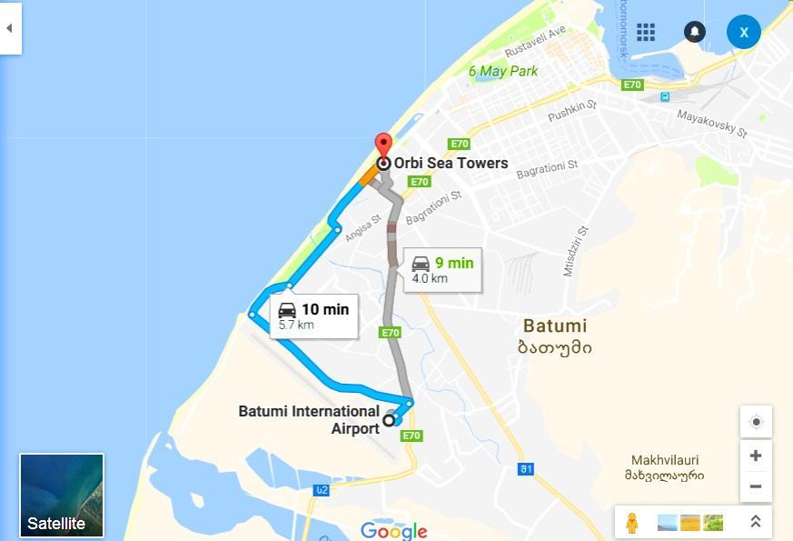 Orbi Sea Towers Block G Daire Batum Dış mekan fotoğraf